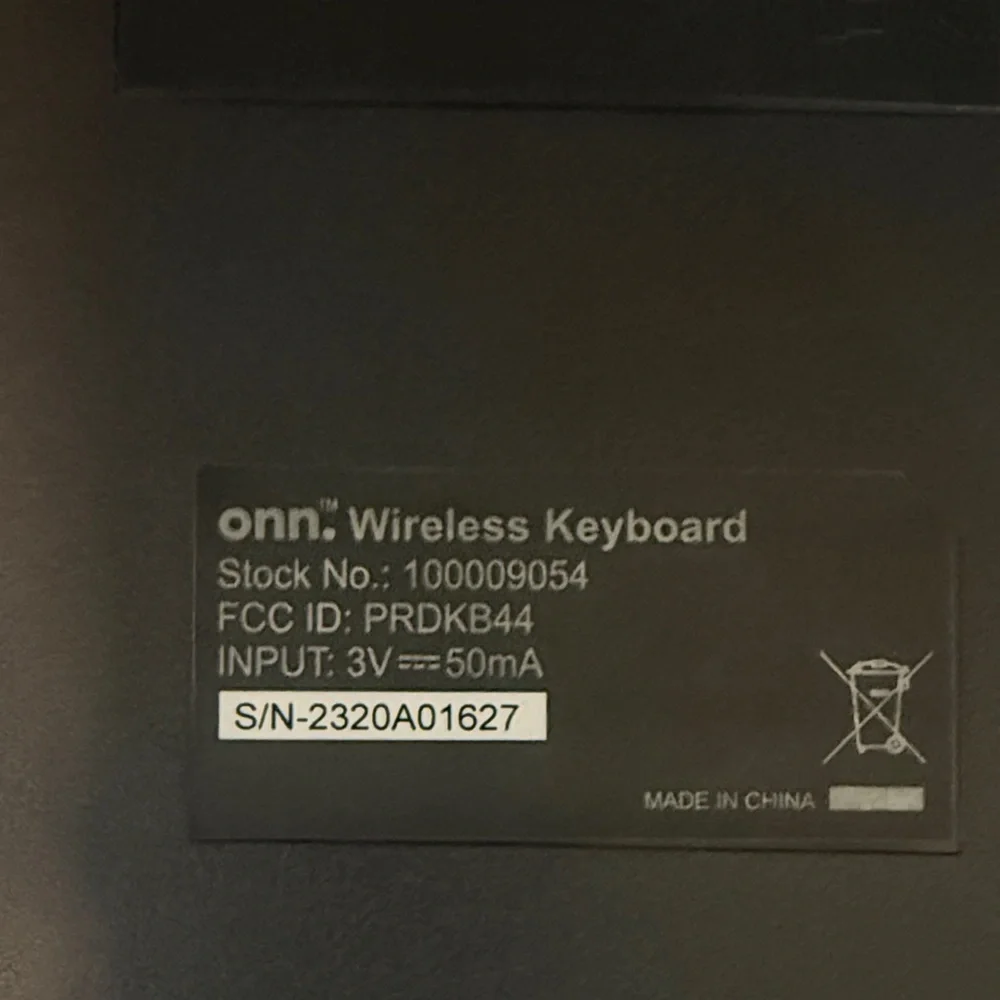 Dell Wireless Keyboard in Black